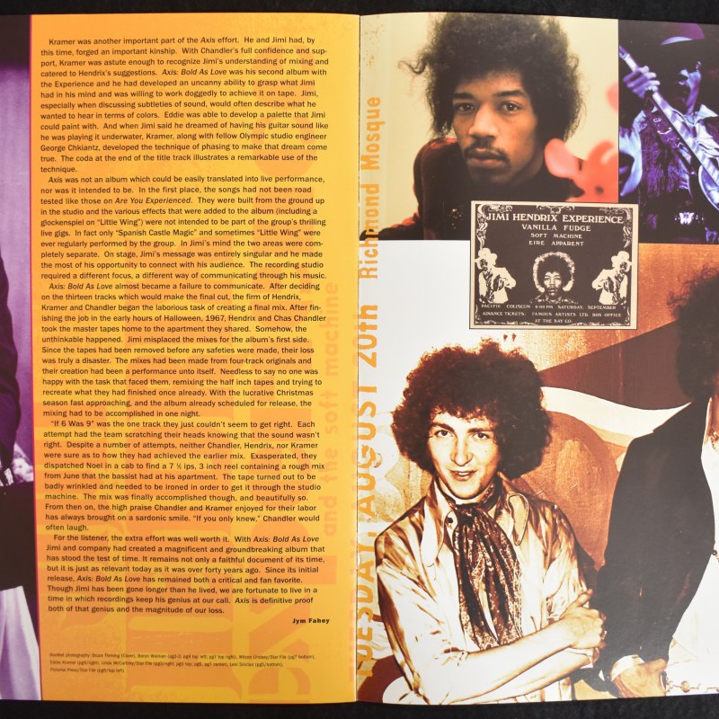 The Jimi Hendrix Experience - Axis: Bold As Love [LP]｜全ての