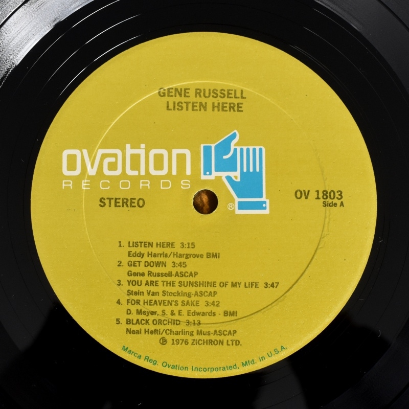 Gene Russell - Listen Here           [Compilation LP]