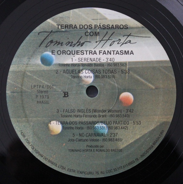 Toninho Horta E Orquestra Fantasma – Terra Dos P&aacute;ssaros