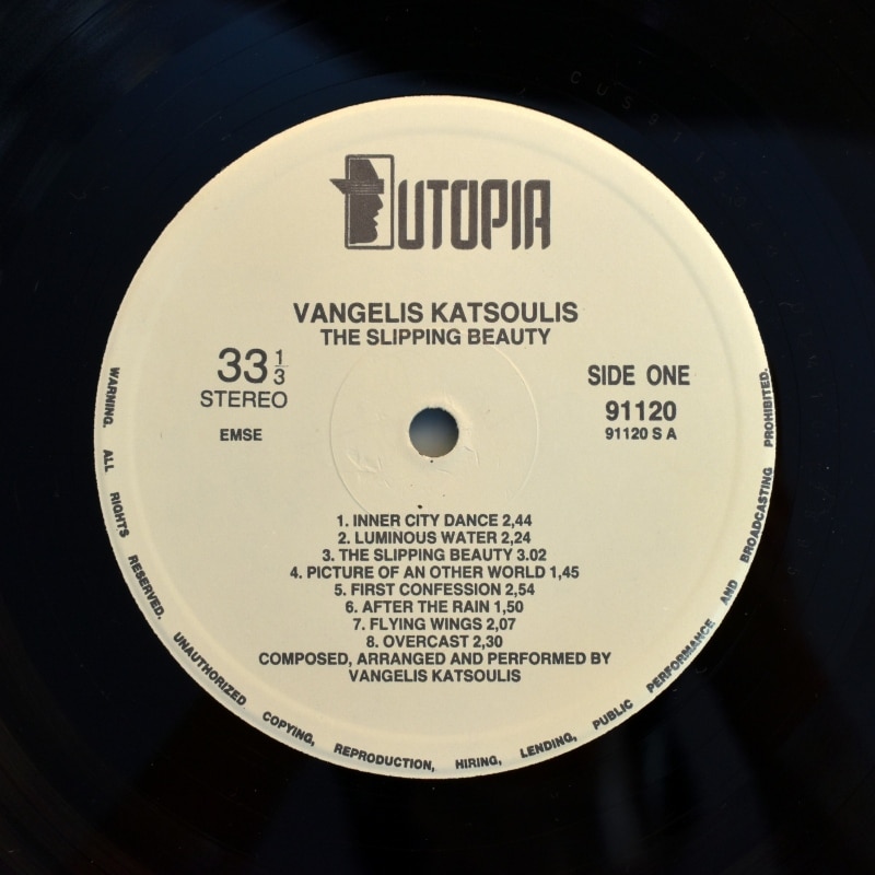Vangelis Katsoulis - The Slipping Beauty    [LP]