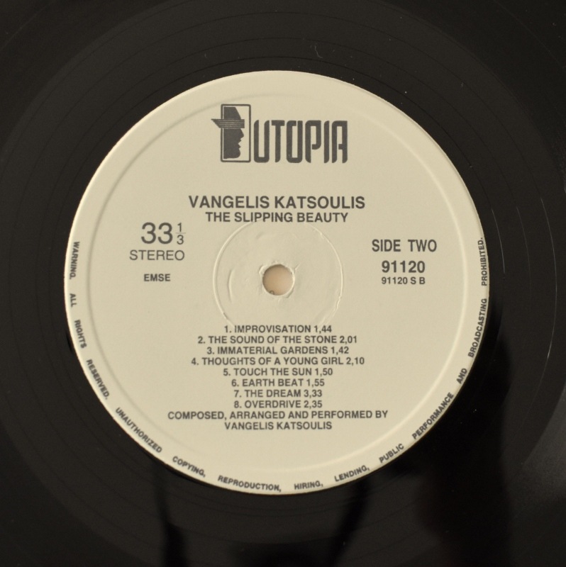 Vangelis Katsoulis - The Slipping Beauty    [LP]