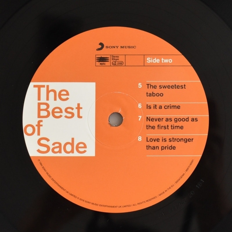 Sade - The Best Of Sade   [2xLP]