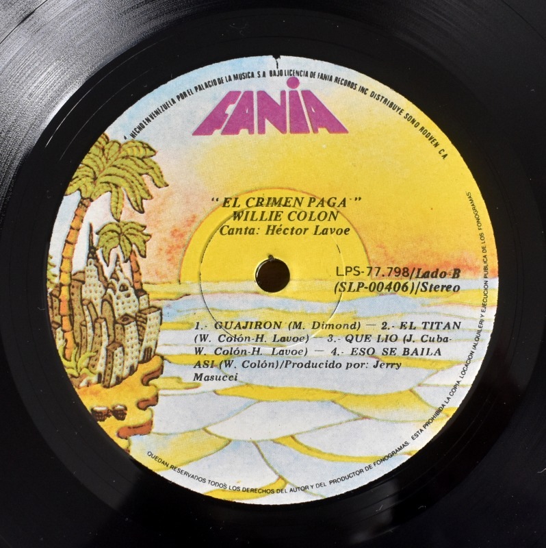 Willie Colon Canta Hector Lavoe - Crime Pays    [Compilation, LP]