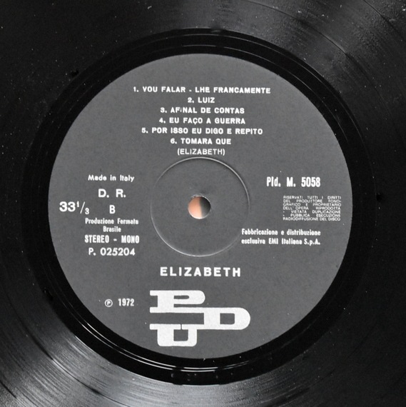 Elizabeth - Quero Ver De Pert  [LP]