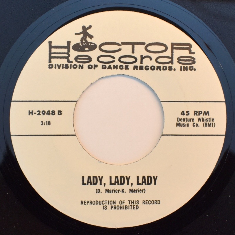 The Hoctor Band - Theme From Black Belt / Lady,Lady,Lady  [7inch]