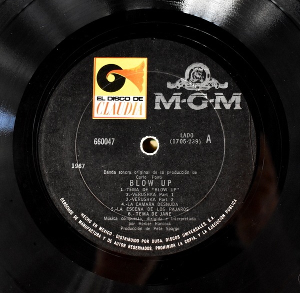 Herbie Hancock - Blow-Up ( El Album Con La Musica Original )�ᥭ�������ꥸ�ʥ롣