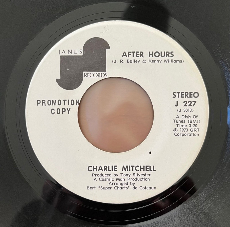 Charlie Mitchell - After Hours / Love Don't Come Easy    3/5