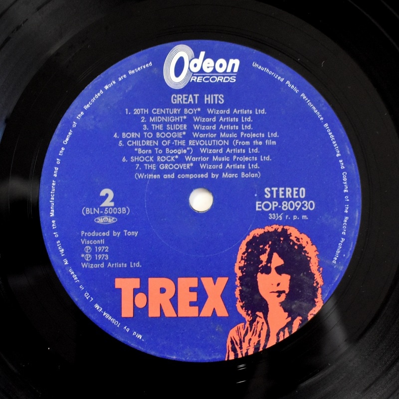 T. Rex -  Tå - 졼ȡҥåġ'73 JPN 