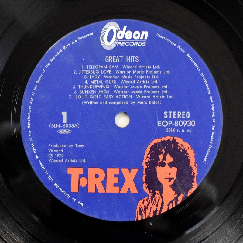 T. Rex -  Tå - 졼ȡҥåġ'73 JPN 