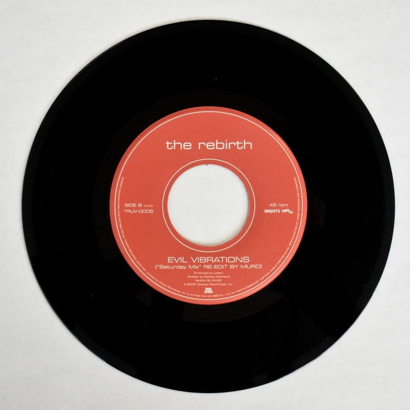 MURO THE REBIRTH EVIL VIBRATIONS レコード The Rebirth - Evil Vibrations(7”Edit) / ST (