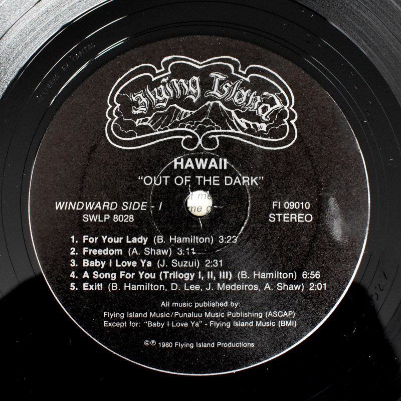 Hawaii - Out Of The Dark    [LP]