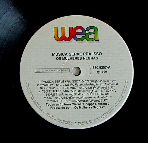 Os Mulheres Negras – Musica Serve Pra Isso