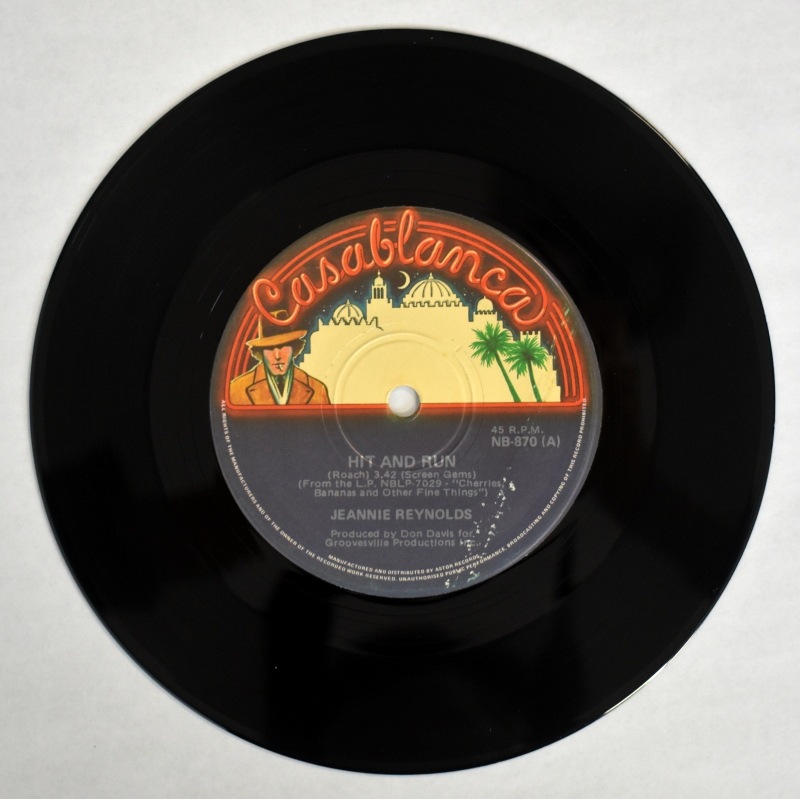 Jeannie Reynolds - Hit And Run / The Fruit Song    [LP]