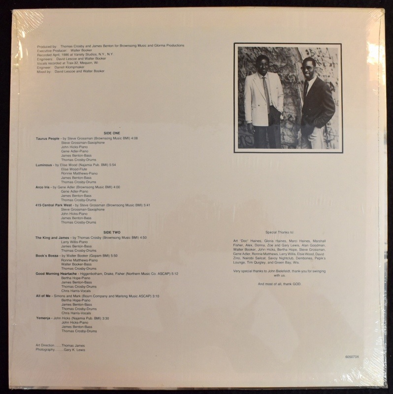 Thomas James - Just Because   [LP]