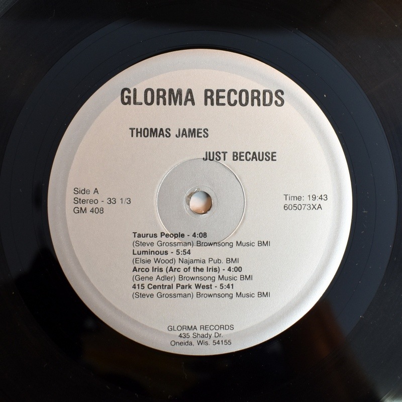 Thomas James - Just Because   [LP]