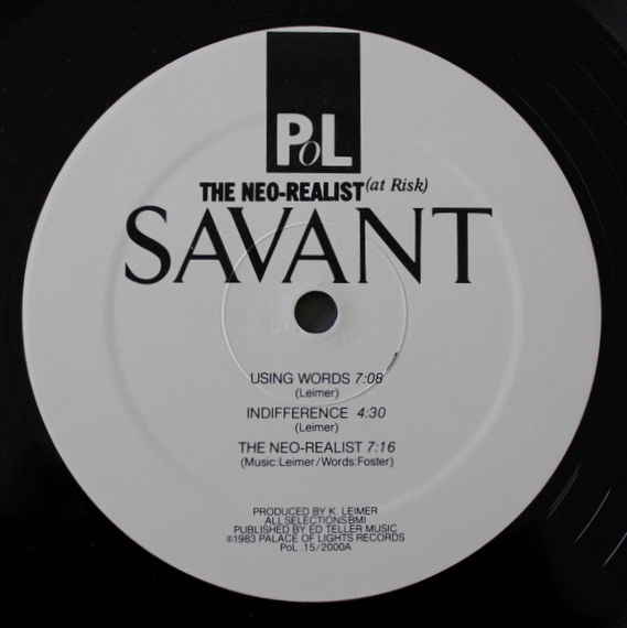 Savant ‎– The Neo-Realist (At Risk)83ǯUS���ꥸ�ʥ�