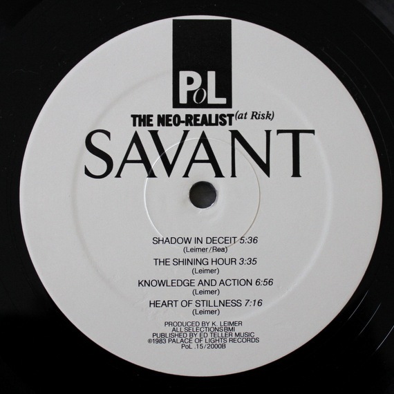 Savant ‎– The Neo-Realist (At Risk)83ǯUS���ꥸ�ʥ�