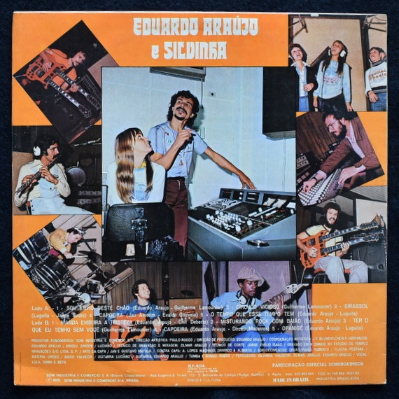Eduardo Araujo & Silvinha - Sou Filho Desse Chao [LP]