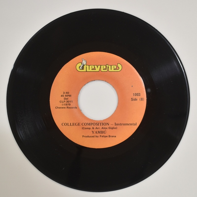 Yambu - No Matter What I Do .../ College Composition (Instrumental)   [7inch]