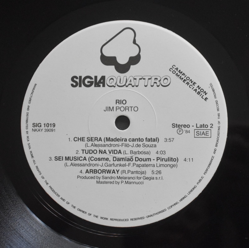 Jim Porto - Rio    [LP]