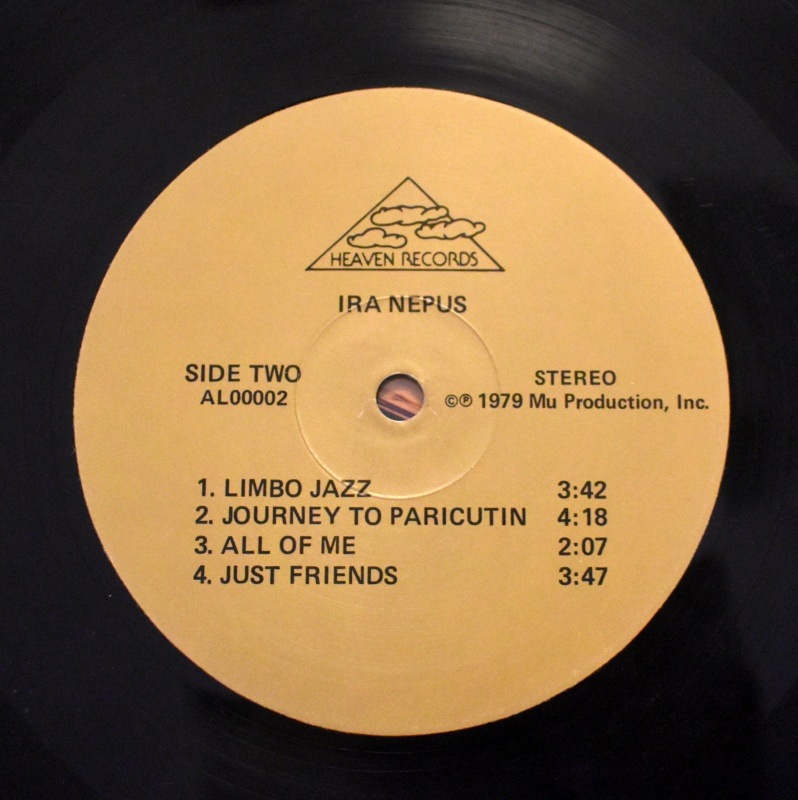 Ira Nepus - Trombone Feeling     [LP]
