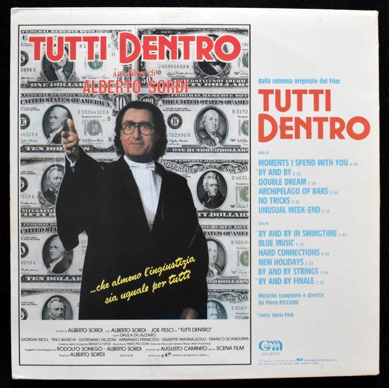 Piero Piccioni - Tutti Dentro   [LP]