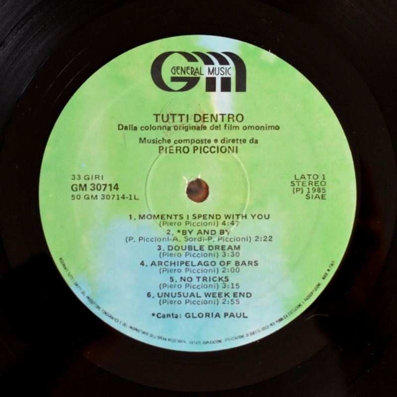Piero Piccioni - Tutti Dentro   [LP]