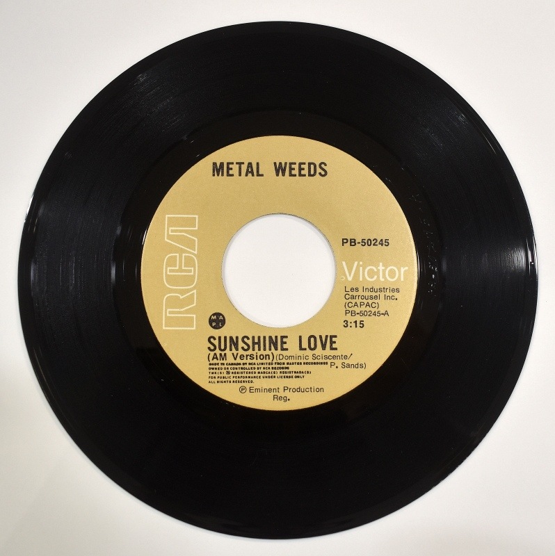 Metal Weeds - Sunshine Love (AM Version) / ST (Disco Version)   [7inch]