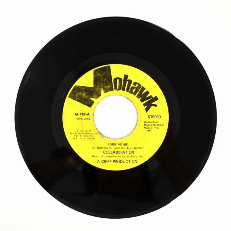 Collaboration - Forgive Me / Where Is Love   [7inch]