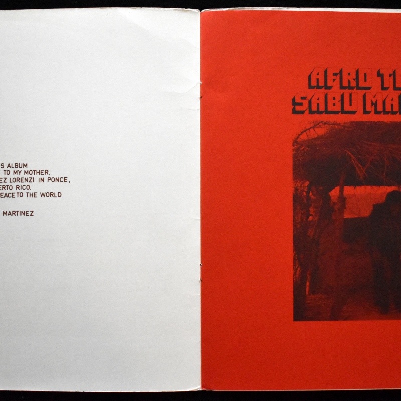 Sabu Martinez - Afro Temple [LP]｜SOUL / FUNK,rare groove｜Paddy