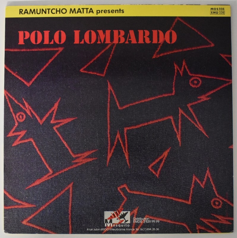 Ramuntcho Matta Presents Brion Gysin / Polo Lombardo - Brion Gysin / Polo Lombardo    [LP]