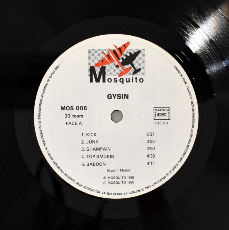Ramuntcho Matta Presents Brion Gysin / Polo Lombardo - Brion Gysin / Polo Lombardo    [LP]