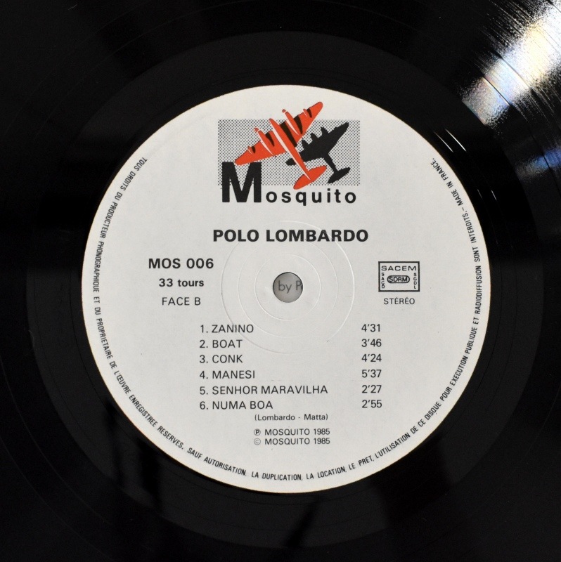 Ramuntcho Matta Presents Brion Gysin / Polo Lombardo - Brion Gysin / Polo Lombardo    [LP]