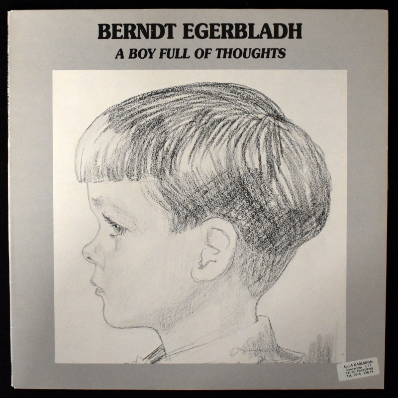 Berndt Egerbladh - A Boy Full Of Thoughts [LP]｜JAZZ,Euro Jazz