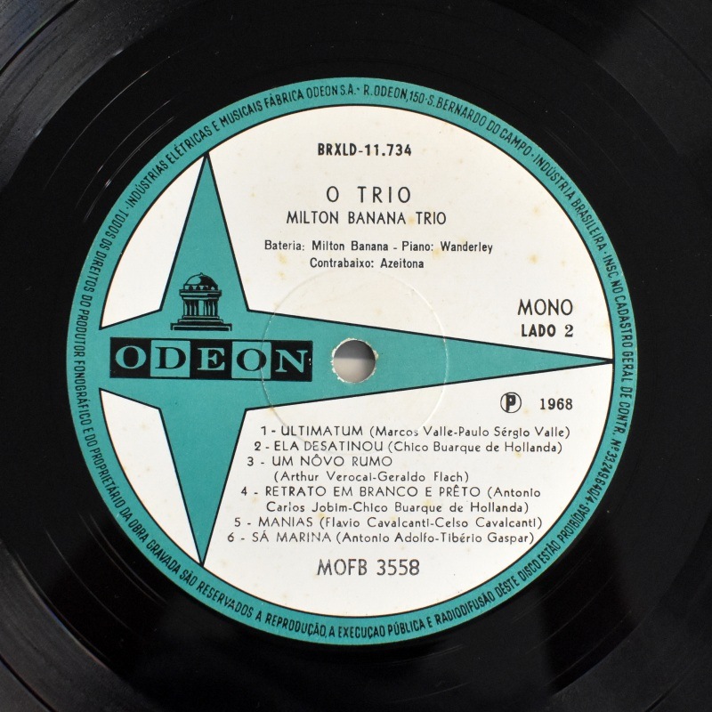 Milton Banana Trio - O Trio         [LP]