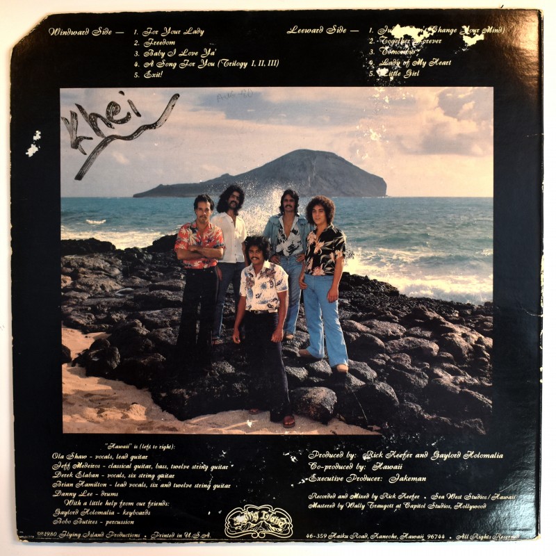 Hawaii - Out Of The Dark      [LP]