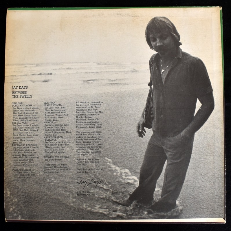Jay Days - Between The Swells      [LP]