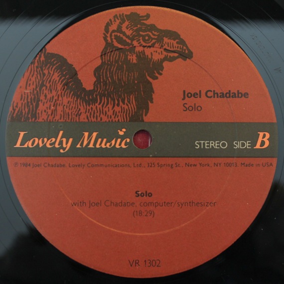 Joel Chadabe - Settings For Spirituals / Solo