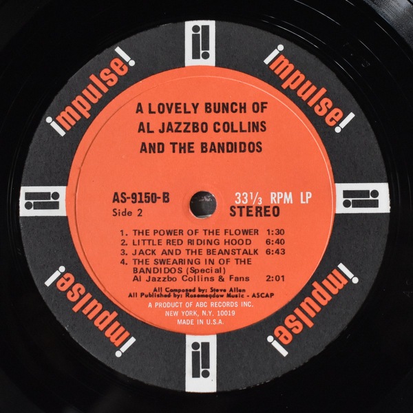 Al Jazzbo Collins - A Lovely Bunch Of Al Jazzbo Collins And The Bandidos