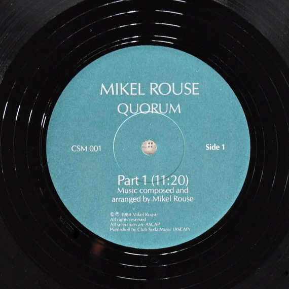 Mikel Rouse - Quorum