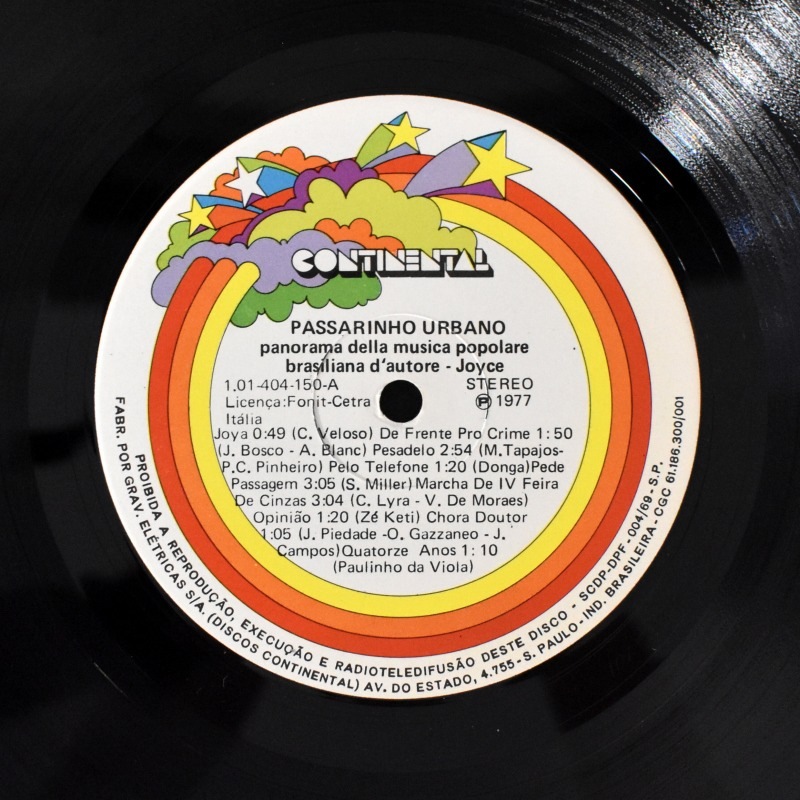 Joyce Passarinho Urbano レコード ジョイス MPB PASSARINHO URBANO/JOYCE/ジョイス (ジョイス・モレーノ)｜LATIN
