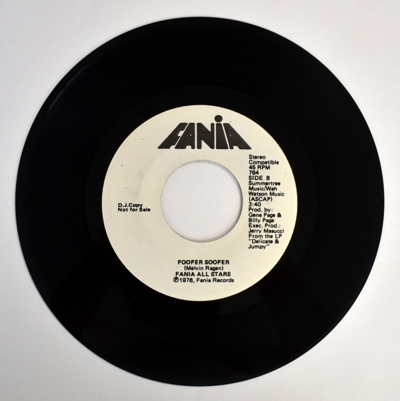 Fania All Stars - Desafio (Challenge) / Foofer soofer    [7inch Promo]