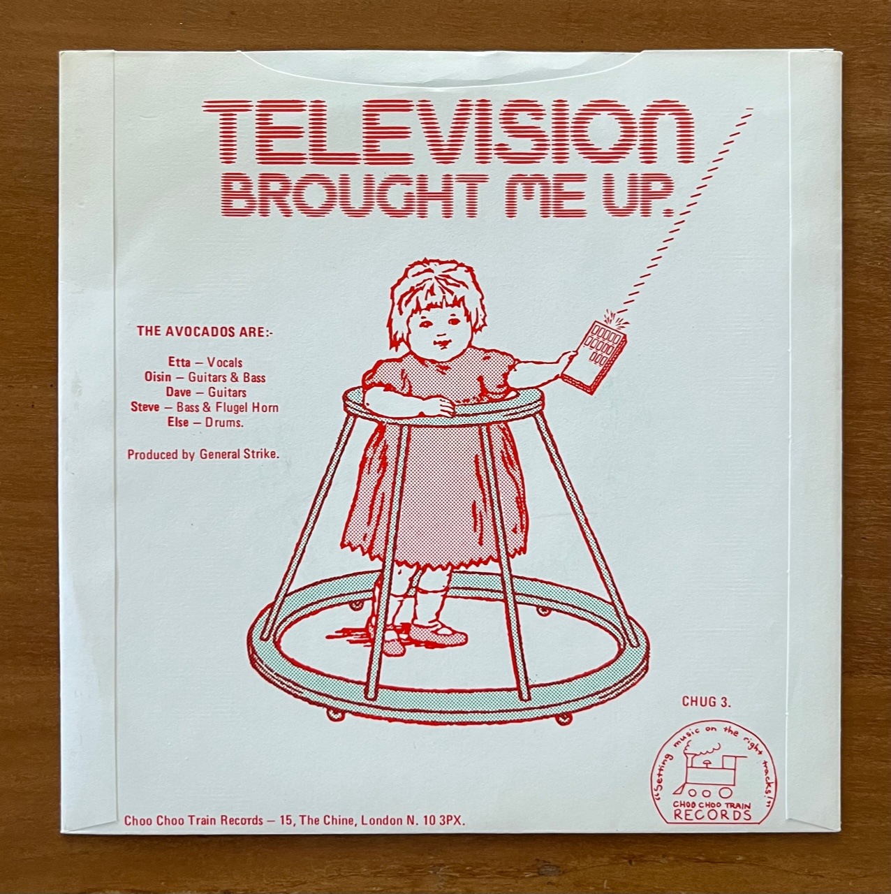 The Avocados - I Never Knew / Television Brought Me Up  [7inch���󥰥�]