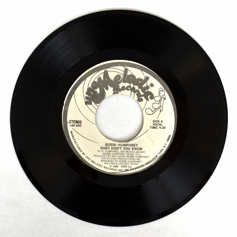 Bobbi Humphrey - Baby Don't You Know (Vocal) / ST (Instrumental)  [7inch]
