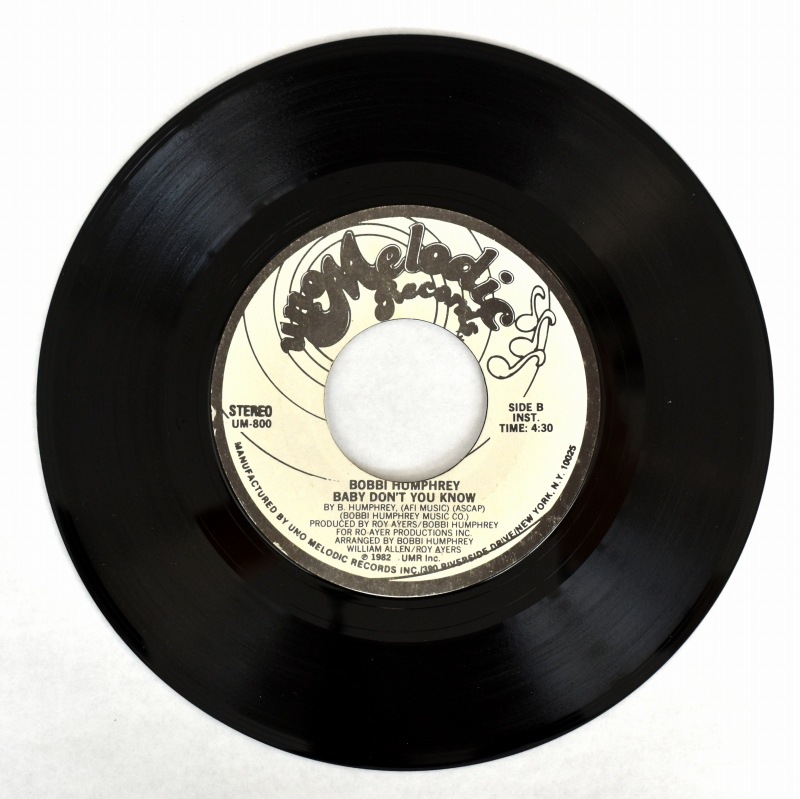 Bobbi Humphrey - Baby Don't You Know (Vocal) / ST (Instrumental)  [7inch]