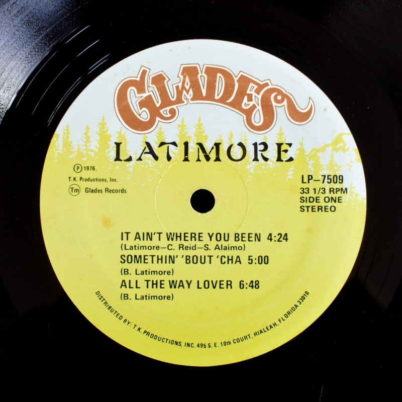 Latimore - It Ain't Where You Been... It's Where You're Goin'    [LP]