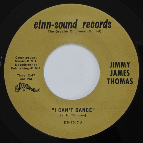 Jimmy James Thomas  ‎– I Can't Dance / Waiting At The Station