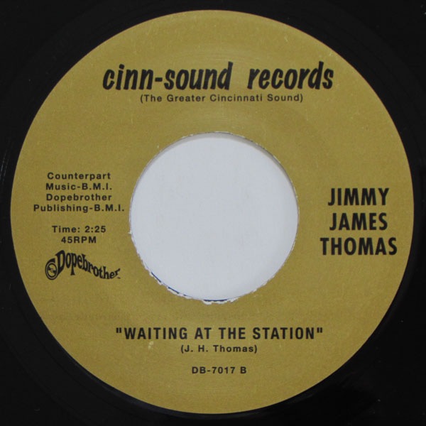 Jimmy James Thomas  ‎– I Can't Dance / Waiting At The Station