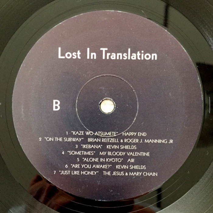 Various ; Lost In Translation 2003ǯ�գ˥��ꥸ�ʥ롡���ʡ�Sofia Coppola