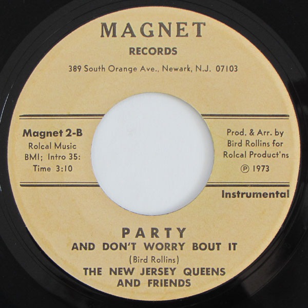 The New Jersey Queens - Party And Don't Worry Bout It (Vocal) / (inst.)